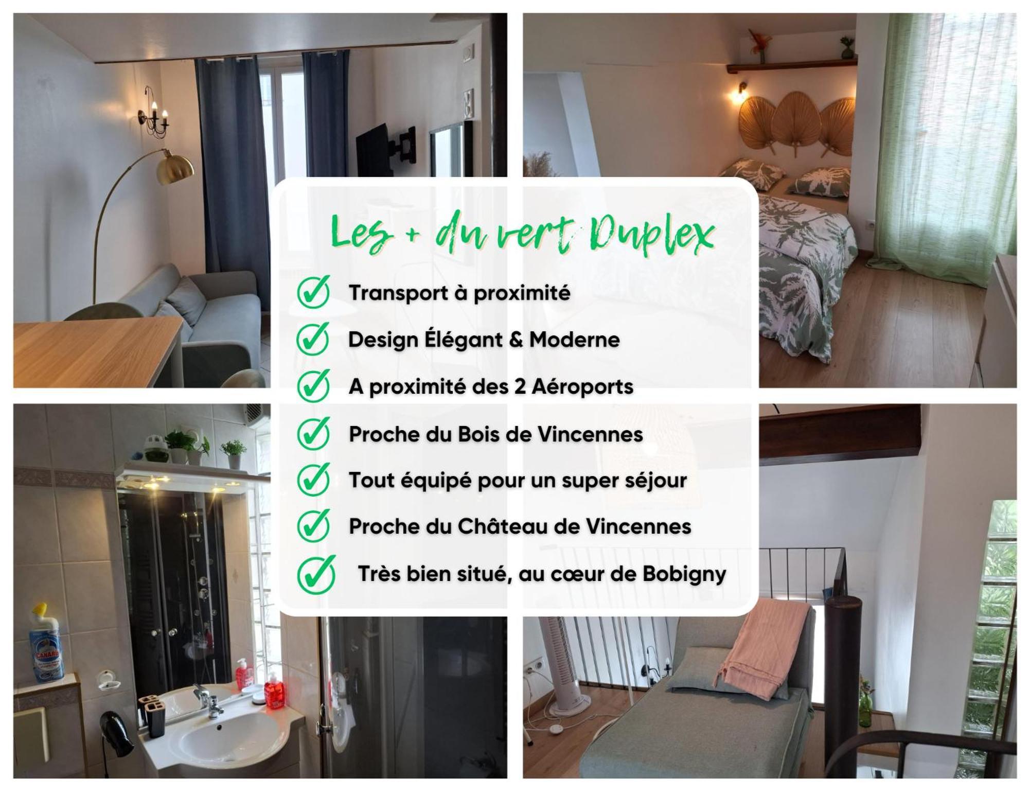 Vert Duplex - Paris Disneyland Fontenay-sous-Bois Exteriör bild